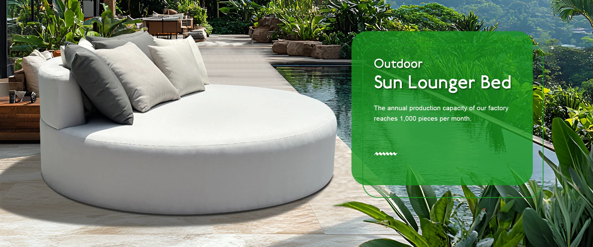 Õues Sun Loungeri voodi tarnija